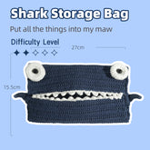 Shark Storage Bag Crochet Kit